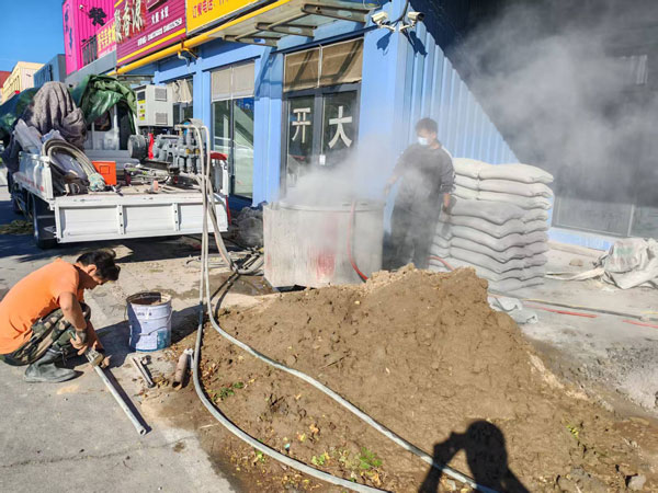 本号镇顶管注浆加固