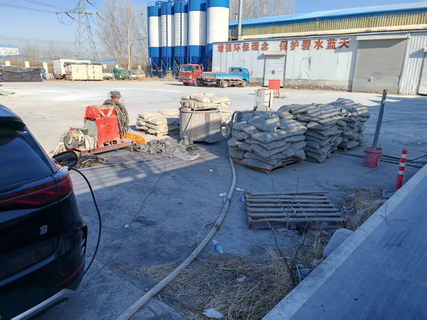 本号镇混凝土地面下沉注浆